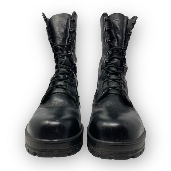 Bates Black Tactical Durashock Steel Toe Leather Boot ASTM F2413-11 Men Size 11D - Picture 3 of 9